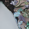 New Sequined Embroidered Round-neck Long-sleeved Dress Hip Skirt For Women