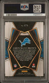 Graded 2021 Panini Select Amon-Ra St. Brown #173 Rookie RC Football Card PSA 10 Gem Mint