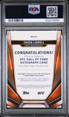 Graded 2024 Topps Chrome UFC Chuck Liddell #HFACLI Hall of Fame Autograph MMA Card PSA 10 Gem Mint