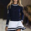 Women's Long Sleeve Sweater Dress by FitiqueFit