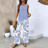 Women's 3D Print Two-Piece Vest & Pants Set – 12 Prints S–5XL by FitiqueFit
