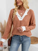 Two-Tone Raglan Sleeve T-Shirt by Simply Love