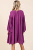 Frill Tie Neck Bell Sleeve Dress For Women – Elegant, Chic and Feminine Dress with Playful Frills and Bell Sleeves by Stevvex