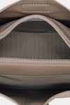 David Jones Leather Trim Shoulder Bag Classic Style