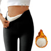 Women’s Fleece-Lined High-Waist Shark Leggings by FitiqueFit