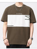 Men's Plus Size Color Block Casual T-Shirt by Simply Love