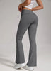🔥 Women's Low-Waisted Folded Waist Flared Pants - Low-Rise Wide-Leg Trousers by FitiqueFit