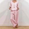 Women’s Multi Color Two Piece Set V Neck Top & Pants by FitiqueFit