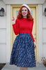 Doris Skirt in Heartbreaker - Small only by Retrolicious