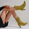 Women’s Pointed-Toe Kitten-Heel Boots | Autumn Winter Chic by FitiqueFit