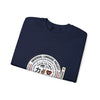 Universal Language Crewneck — "Love/Joy/Peace" Multi-Script Statement Sweatshirt by Tristan’s Treehouse