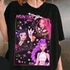 Kpop Demon Hunters Jinu Manga Graphic Tee – Huntrix T-Shirt for Men, Women & Kids by Dog Mom Hat