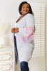 Woven Right Fringe Sleeve Dropped Shoulder Cardigan by Wild and Free Boutique