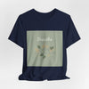Breathe Leaf Line Tee | nature vibes, calming minimal by Tristan’s Treehouse