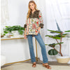 3/4 Ruffle Sleeves Western Blouse Top (New Color) by DoodleBug's