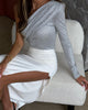 European And American Fashionable With Side-slit Solid Color Stretch Slim Skirt