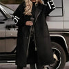 Women’s Letter Print Hooded Coat by FitiqueFit