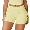 Women's Drawstring Tight Yoga Shorts – Running Sport Shorts by FitiqueFit
