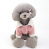 Cute Dog Clothes Cat Clothes Teddy Clothes Deerskin Velvet Lapel Jacket by My Store