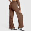 Loose Straight-leg Yoga Pants That Create A Slimming High-waisted Look by My Store