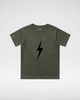 DARK NAVY BOLT TEE - CYPRESS by LITTLE RAD THINGS