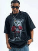 Men's Cat Graphic Vintage Wash T-Shirt by Simply Love