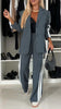 Women’s Elegant Solid Color Suit Set by FitiqueFit