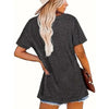 Sunrise Print Round Neck T-Shirt by FitiqueFit
