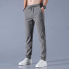 🧊 Men's Ice Silk Plus Size Straight-Leg Pants by FitiqueFit