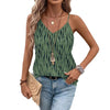 Stylish And Elegant Sleeveless Camisole With A Printed Design by My Store