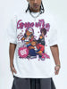 Men's Graphic Round Neck Half Sleeve T-Shirt by Simply Love