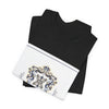 Ornate Brooch Emblem Tee | baroque print tee, vintage emblem shirt by Tristan’s Treehouse