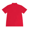 Peace & Progress Men's Polo Shirt — 'PEACE not POTENTIAL FOR WAR' Patch by Tristan’s Treehouse