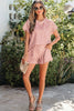 Green Polka Dot Print Short Set by Wild and Free Boutique