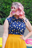 Beehive Bow Top by Retrolicious