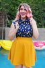Beehive Bow Top by Retrolicious
