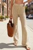 Boho Crochet Knit Beach Cover-Up Pants by FitiqueFit
