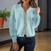 Women’s Jacquard Baseball-Collar Jacket by FitiqueFit
