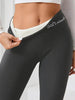 Fleece-Lined Thick Cashmere Winter Leggings by FitiqueFit