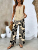 Women's 3D Print Two-Piece Vest & Pants Set – 12 Prints S–5XL by FitiqueFit