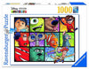 Puzzle: Disney Pixar - Splatter Art by Little Shop of Magic