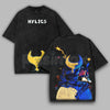 Hylics Game Oversize Acid Wash T-Shirt – Surreal Indie RPG Graphic Tee, Heavy Cotton