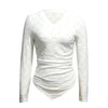 Women’s Hollow Out V-Neck Long Sleeve Top by FitiqueFit