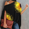 Women’s One-Shoulder Printed T-Shirt by FitiqueFit