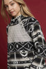 Umgee Aztec Print Sherpa Pullover by FitiqueFit