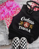 cowboys & tequlia unisex tank by Madness & Mayhem LLC