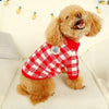Bowknot Dog Clothes Cat Costume Hollow Knit Dog Sweater by My Store