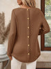 Plus Size Casual Waffle Knit Long Sleeve T-Shirt by Simply Love