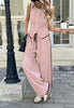 Women's Contrast Color Sleeveless Vest & Drawstring Trousers Suit – 6 Colors S–XXL by FitiqueFit