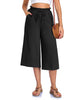Women’s Elastic Cropped Wide-Leg Pants by FitiqueFit